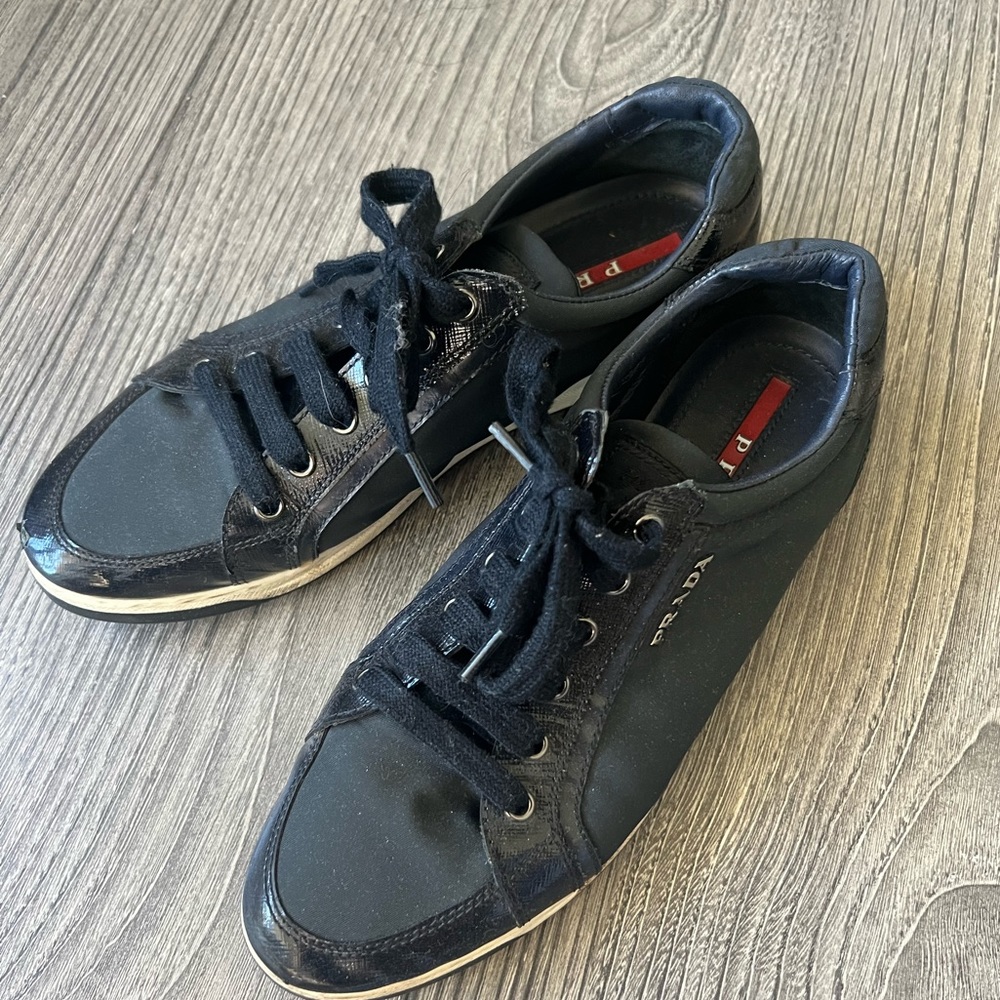 Prada Black Sneakers